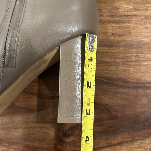 Marc Fisher Mlulani Pointed Toe Heeled Boot in Taupe Sz8.5 NWOB - Picture 13 of 13